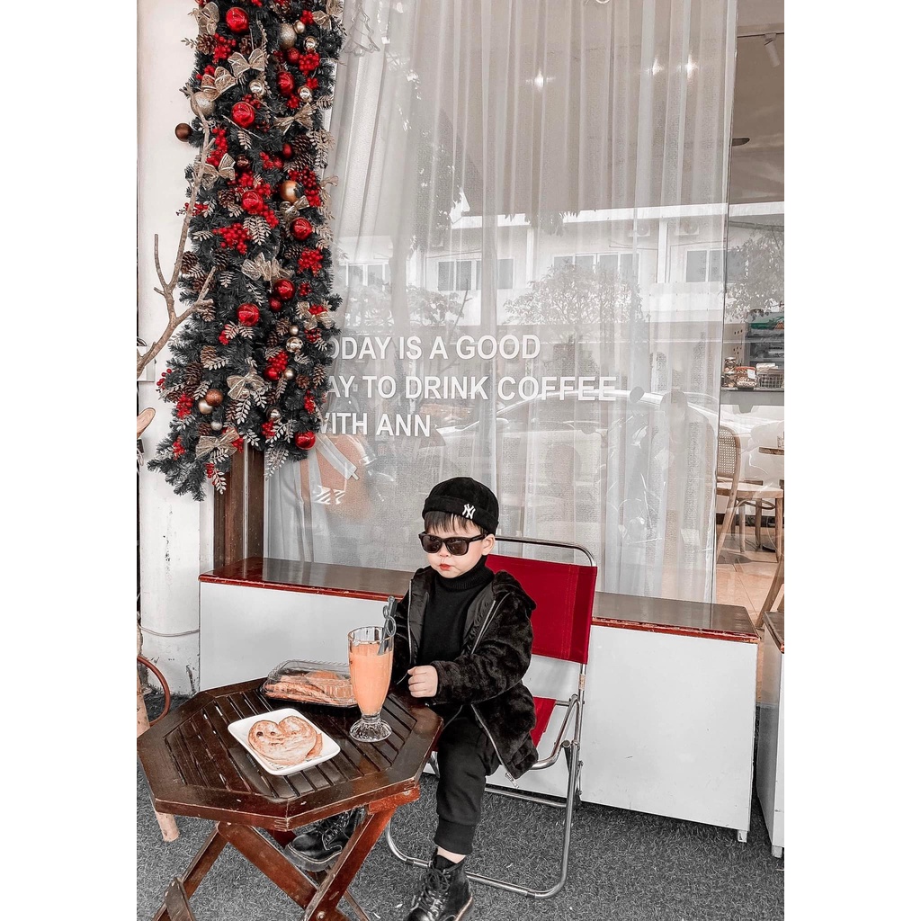 Mũ Nồi MLB NY Đen Cho Bé