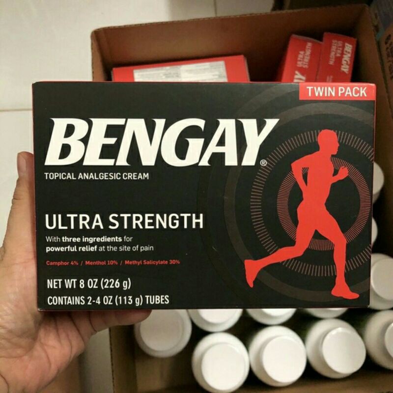 [ HÀNG MỸ] Dầu Nóng Ultra Strength Bengay 113g