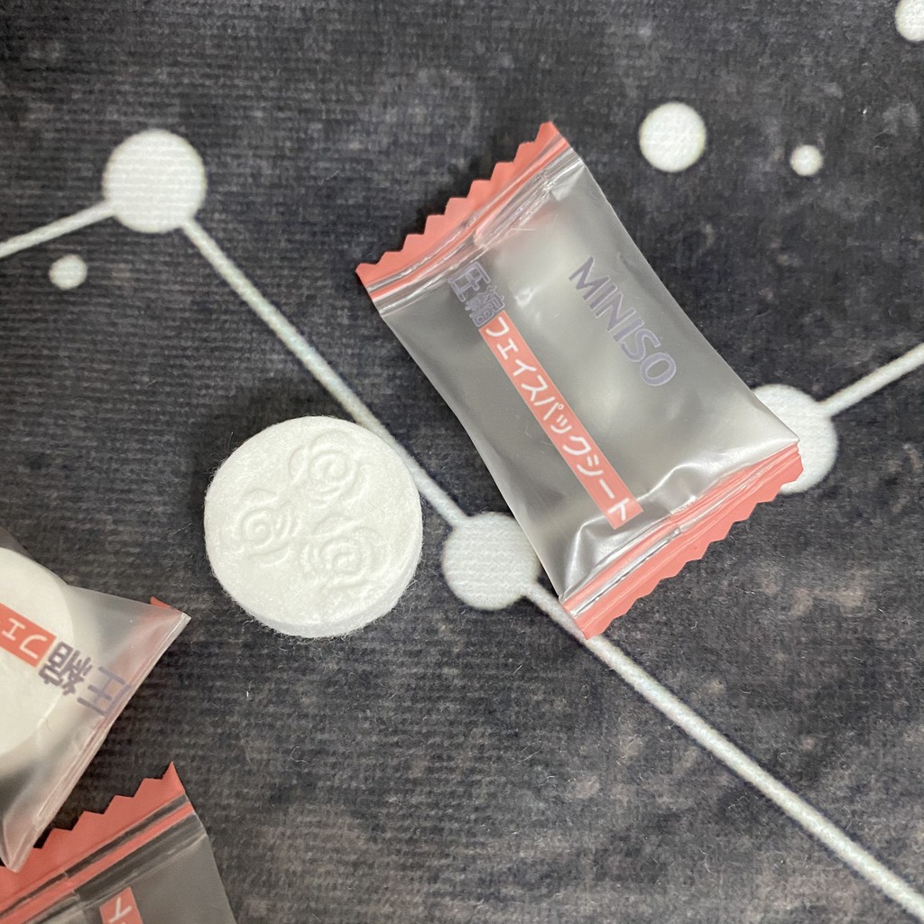 [1k - Mua k giơi hạn] Mặt Nạ Giấy Nén Dạng Viên Kẹo cấp ẩm thải độc | Thế Giới Skin Care