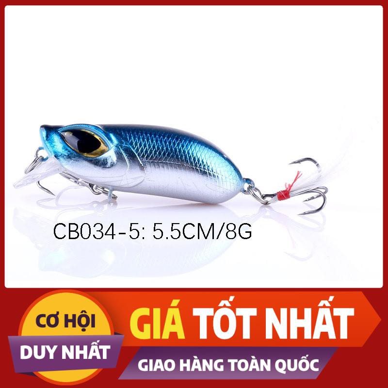 [ Xả Nhanh] Mồi Mininow Lure Mắt 3D dài 5,5cm nặng 8gam
