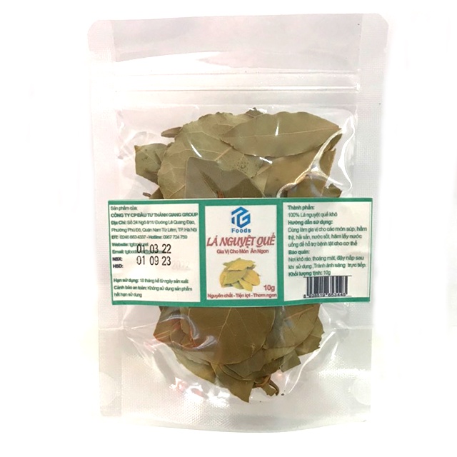 Lá Nguyệt Quế Túi 10g