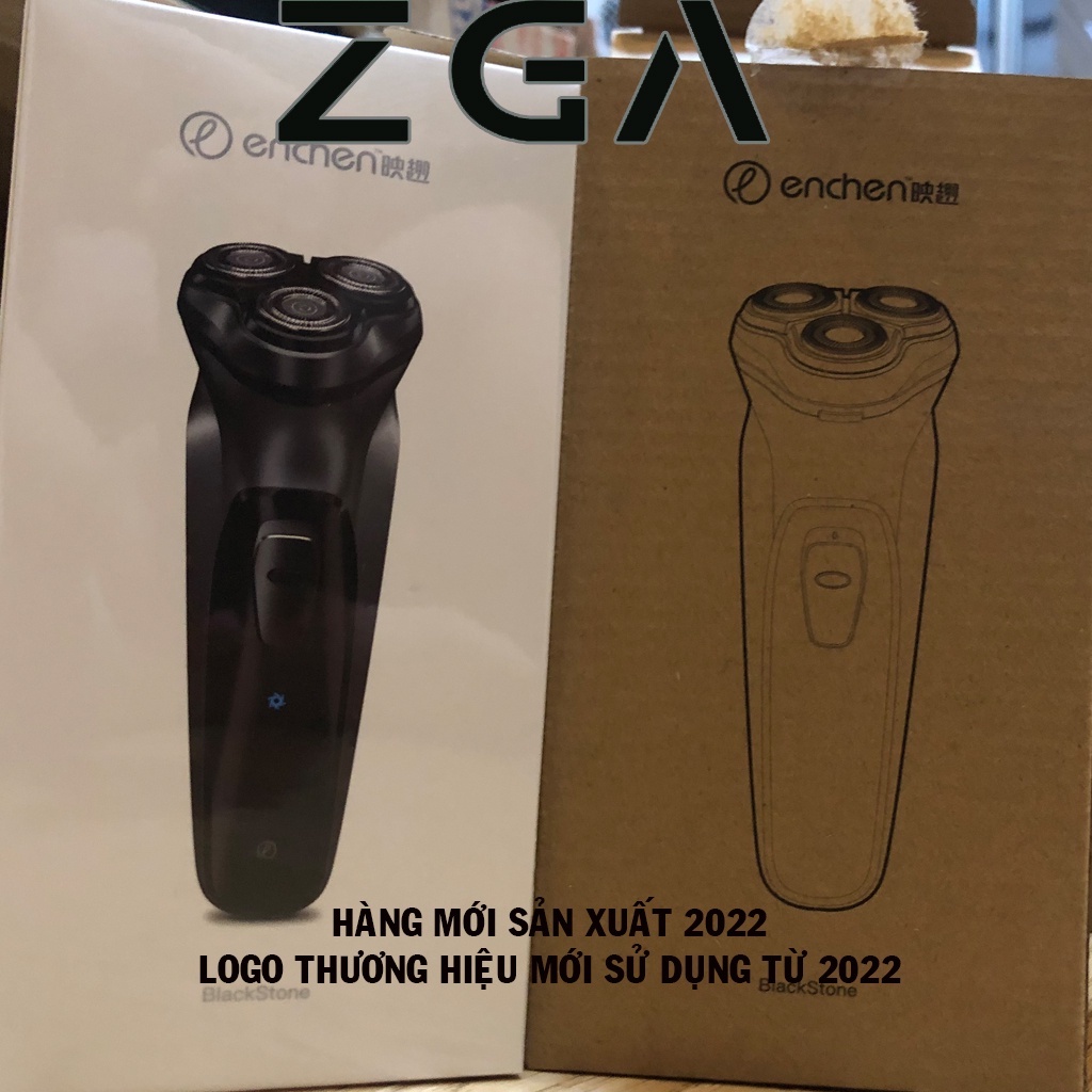 Máy cạo râu ZGA , Máy cạo râu đa năng cao cấp Xiaomi Enchen Blackstone 1 chính hãng, cạo khô lưỡi cạo nổi 3D