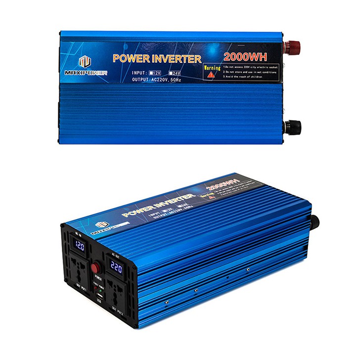 [Mã 55ELSALE1 giảm 7% đơn 300K] Bộ Đổi Nguồn 2000W MAXIPOWER