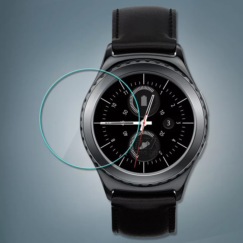 Kính cường lực 2D chống trầy xước bảo vệ cho đồng hồ Samsung Gear S2