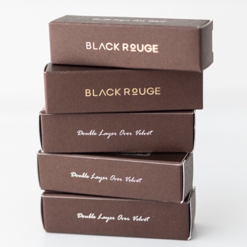 Son kem lì siêu mịn mượt Black Rouge Double Layer Over Velvet