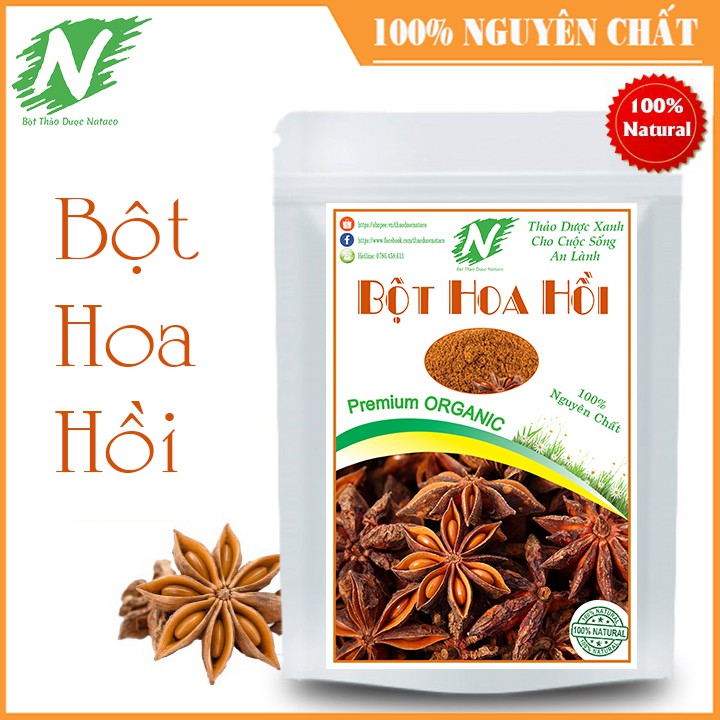 Bột Hoa Hồi ( Đại Hồi ) Nguyên Chất 100g