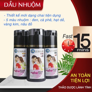 Dầu gội nhuộm tóc thảo dược us hair