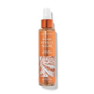 Xịt thơm có nhũ Bath and Body Works - Warm Vanilla Sugar Shimmer ( 236mL )