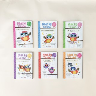 [Mã BMBAU50 giảm 50K đơn 150K] Sách - Bộ 6 cuốn Nhật Ký Của Cú Nhỏ - Kỹ năng mềm - Crabit Kidbooks