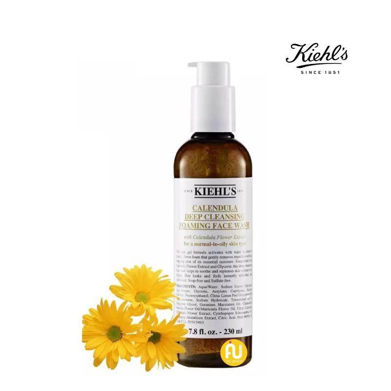 Sữa Rửa Mặt Hoa Cúc - Kiehl’s Calendula Deep Cleansing Foaming Face Wash