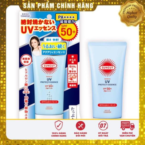 ( mẫu mới 2018 ) Kem chống nắng Kose Suncut UV Protect Essence SPF50+ PA++++ Nhật Bản