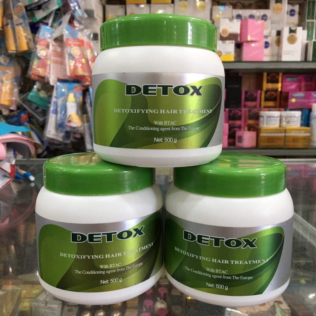 Kem hấp tóc Detoxifying Hair Treatment 500g