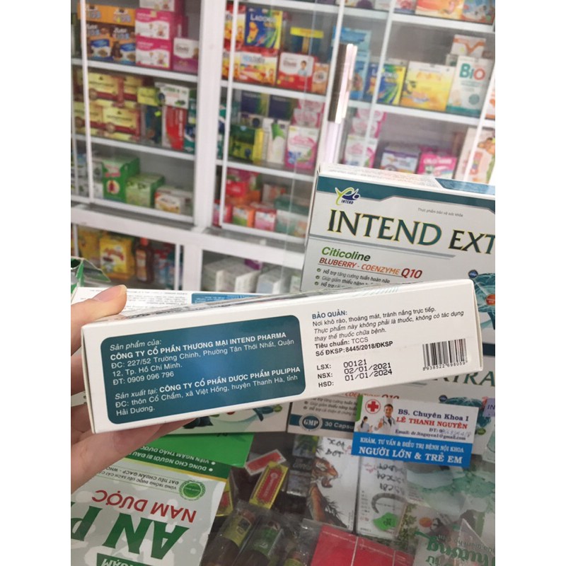 ✅(toa bác sĩ)INTEND EXTRA dưỡng nãoo,rối loạn tiền đìnhh | Thế Giới Skin Care