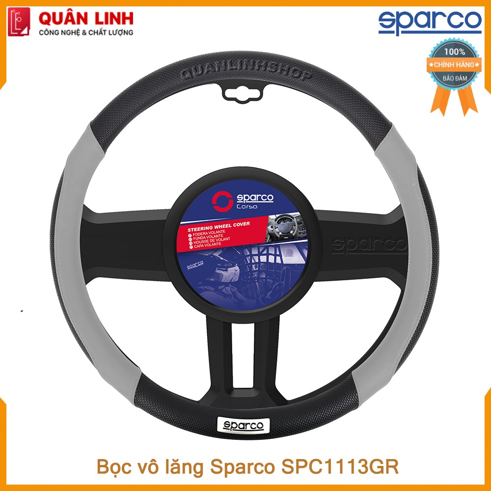 Bọc vô lăng cao cấp chính hãng Sparco  SPC1113