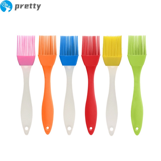 Cọ quét dầu bằng silicone với tay cầm nhựa tiện dụng