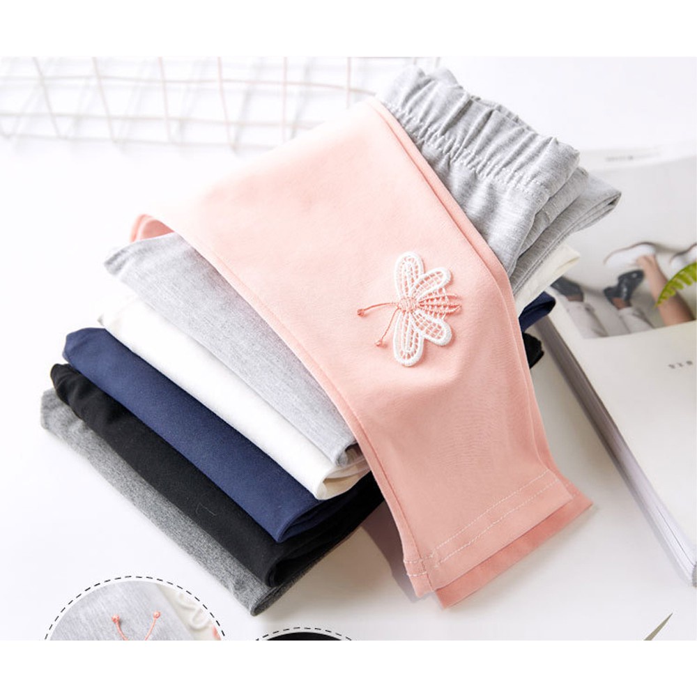 Quần legging dài đến mắt cá chân thời trang cho bé gái