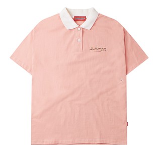 Usthebasic - Áo thun Polo tay lỡ Positive