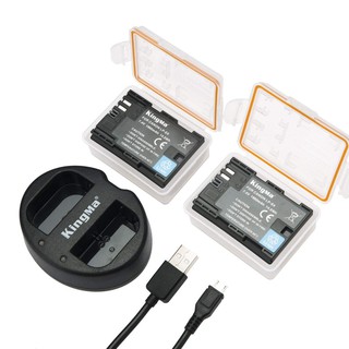 COMBO 2 PIN VÀ SẠC ĐÔI KINGMA FOR CANON LP-E6 1960MAH