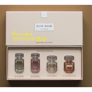 [Xấu hộp] BỘ QUÀ TẶNG NƯỚC HOA ELIE SAAB LE PARFUM MINIATURES COLLECTION