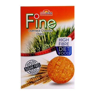 Bánh yến mạch ăn kiêng vị nguyên bản FINE chính hãng Sunrise Malaysia - tốt cho người tiểu đường, ăn kiêng, giảm cân