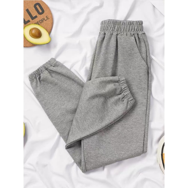 Quần jogger nỉ ❤️Sale ❤️Quần nỉ nữ dáng Unisex form rộng, kiểu dáng Ulzzang bo gấu , quần nữ jogger dáng rộng  | BigBuy360 - bigbuy360.vn