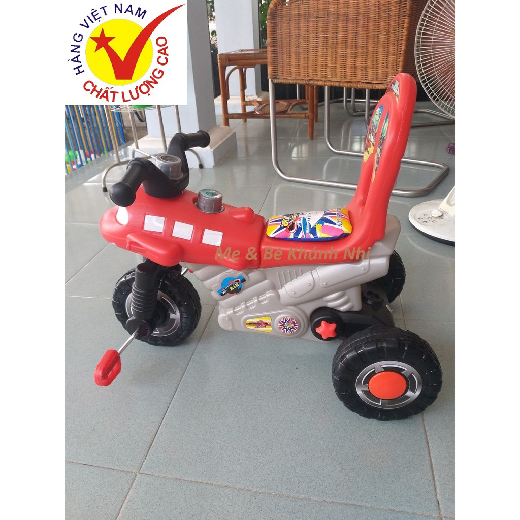 Xe 3 Bánh Nhựa Chợ Lớn - Xe 3 Bánh MoTo Máy Bay - Xe 3 Bánh Trẻ Em - Xe 3 Bánh Cho Bé - Xe Đạp 3 Bánh Cho Bé