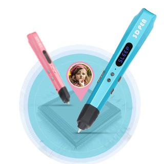 8.23【COD】High Temperature PLA 3D Pen 3D Printing Pen Drawing Printer With Free Filament