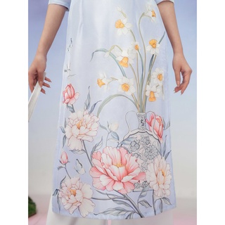 Áo dài Tiểu Khuê 1AD021XT Lep'