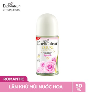 LĂN KHỬ MÙI HƯƠNG NƯỚC HOA ENCHANTEUR DELUXE ROMANTIC 50ML