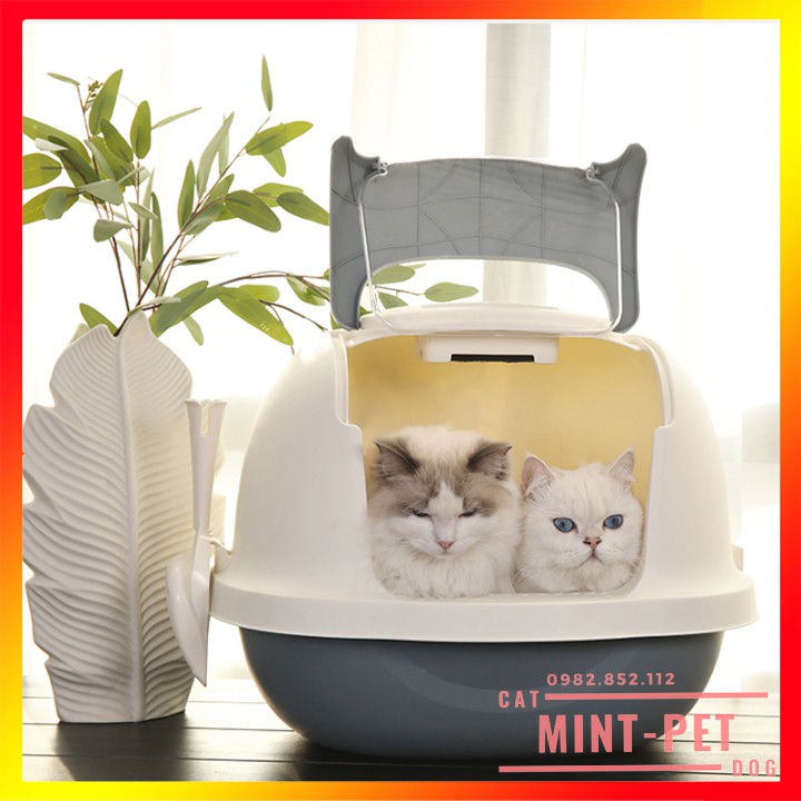 Nhà Vệ Sinh Cho Mèo - Hàng Đẹp Cao Cấp #Mint Pet