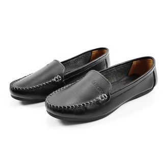 Giày mọi nữ da bò thật cao cấp siêu bền VNXK GB15D