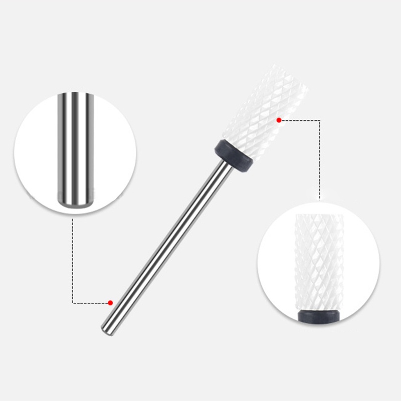 Bộ Mũi Khoan Sứ Chuyên Nghiệp Cho Máy Mài Móng Tay