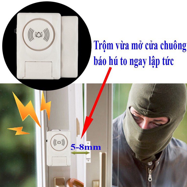 Bộ 3 công tắc báo động chống trộm gắn cửa