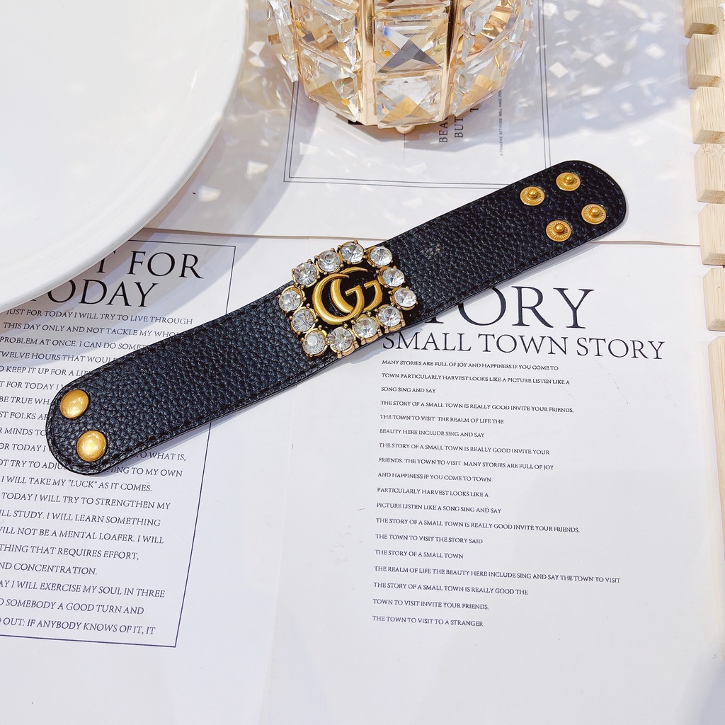 Vòng Tay Da Bản To Cao Cấp - MS01