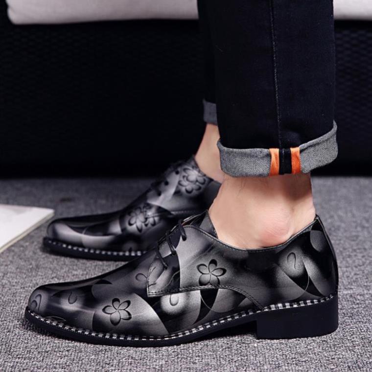 Xả Chính Hãng Hoa cổ điển Đàn ông Váy Giày Chính thức Văn phòng họp Nền tảng đám cưới " x '\ )) [