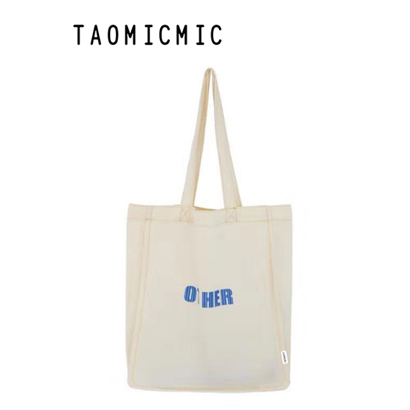 [Mã BMLTA50 giảm 50K đơn 150K] Túi tote giá rẻ vải canvas đeo chéo đi học LUVADO TX781