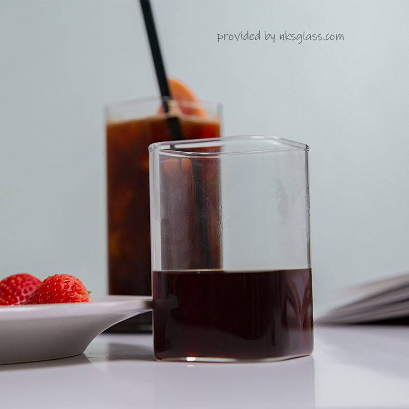 Ly thủy tinh - Ly cafe NKS.GL161 size 250ml chịu nhiệt - NksGlass