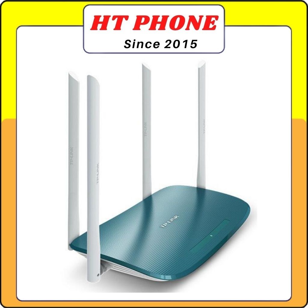 Router wifi, bộ phát tp-link 4 râu 900Mbps băng tần kép AC1200 2.4G 5G ( đã qua sử dụng ) - HT PHONE