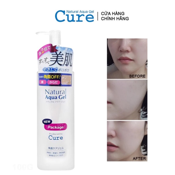 Tẩy tế bào chết Cure Natural Aqua Gel