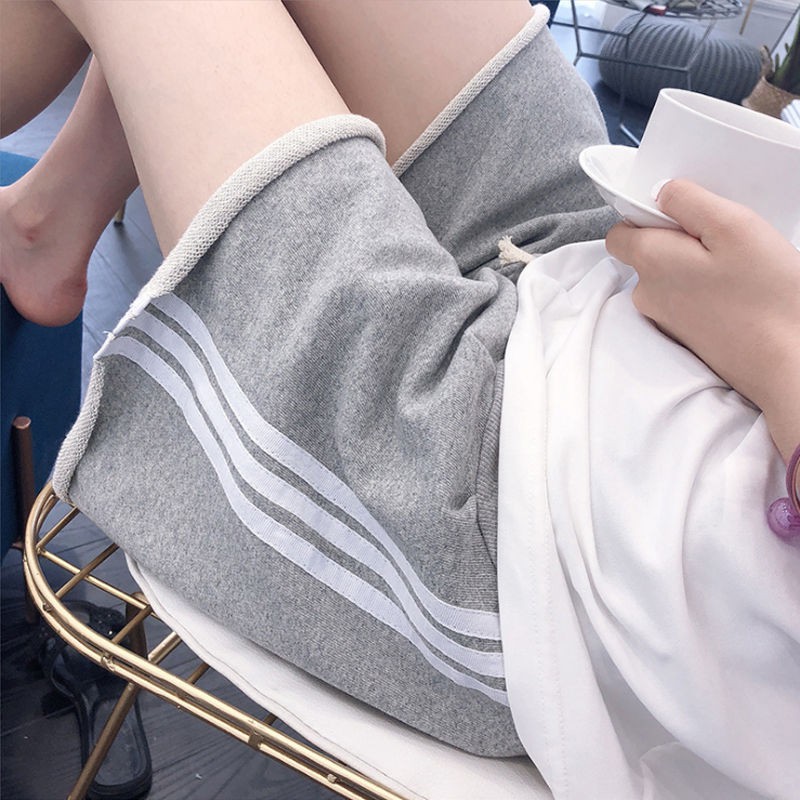 Quần short Mặc Ngủ Mỏng Dáng Rộng Cỡ Lớn Thời Trang Mùa Xuân Cho Mẹ Bầu