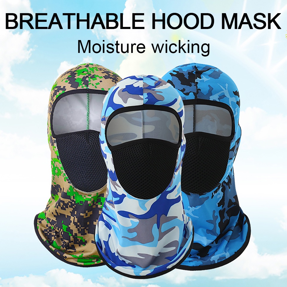 Vỏ Trùm Mặt Bằng Lụa Lạnh Chống Nắng Cho Hoạt Động Ngoài Trời