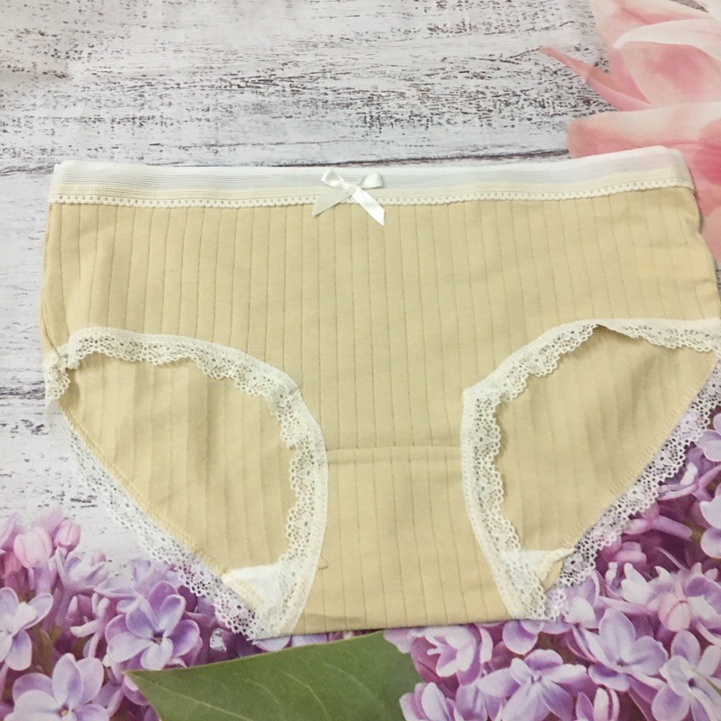 (Freesize, chọn màu) Quần lót nữ cotton băng ren thoáng khí kháng khuẩn cao cấp siêu thoải mái | BigBuy360 - bigbuy360.vn