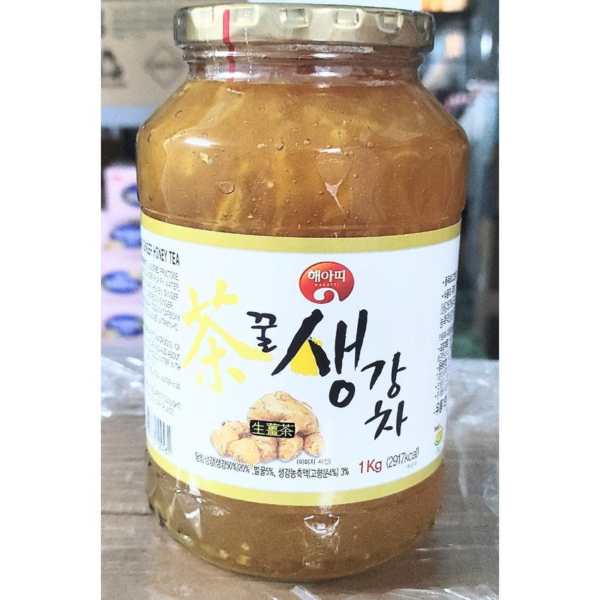 Trà Mật Ong Gừng Hàn Quốc (1kg/Hủ)