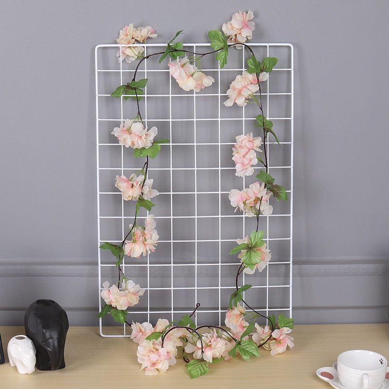 Dây Hoa Anh Đào Nhân Tạo 2.3M Treo Tường Trang Trí Nhà Cửa/Sân Vườn/Tiệc Cưới