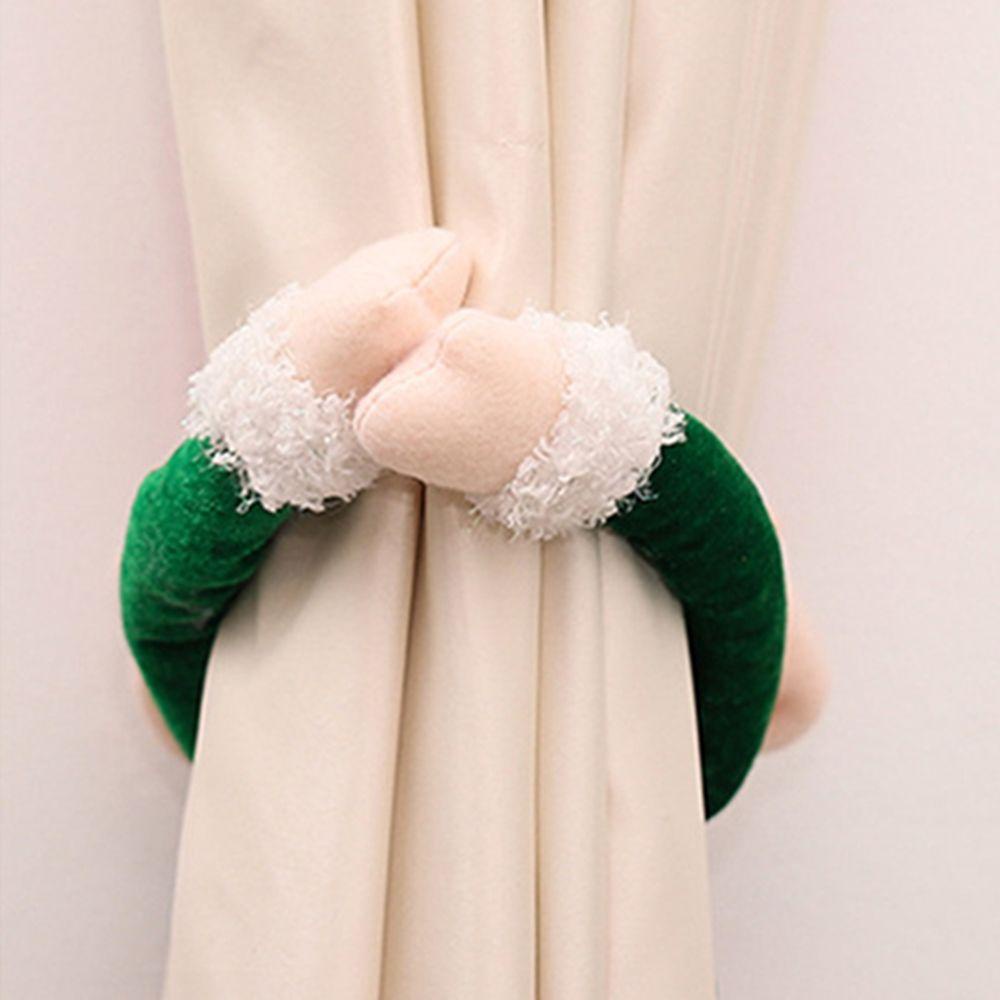 Dây Buộc Rèm Cửa Họa Tiết Hoạt Hình Giáng Sinh Trang Trí Giáng Sinh Giá Đỡ