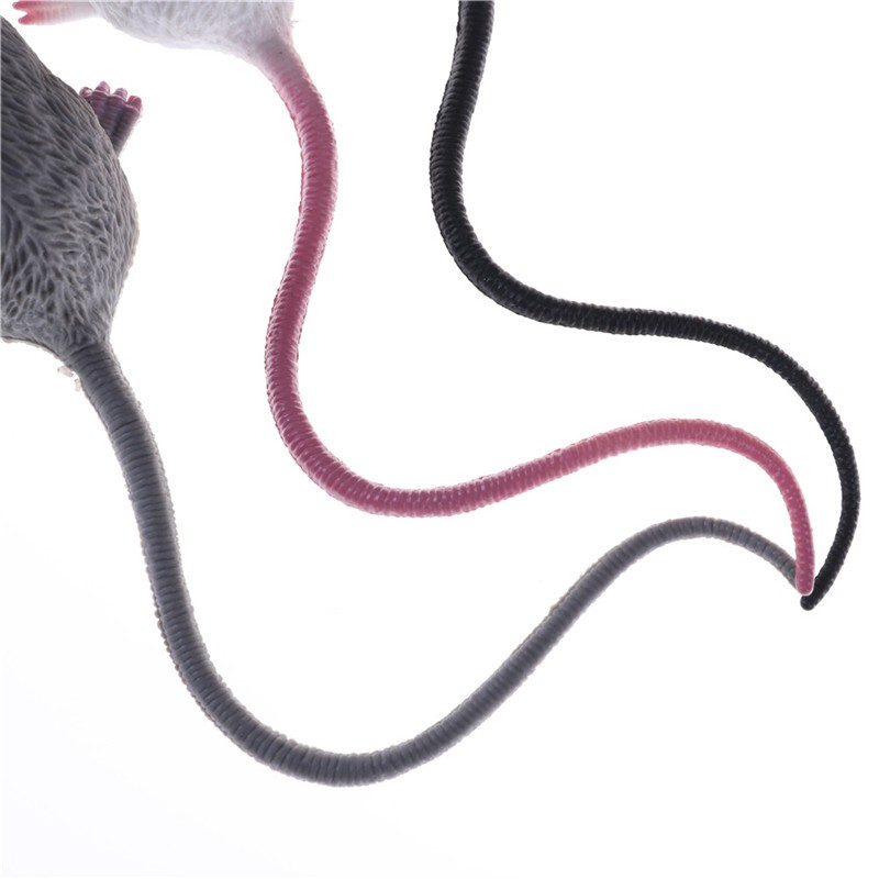 Mô Hình Chú Chuột Nhựa Dùng Trang Trí Halloween