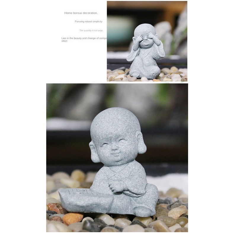 Tượng Phật Nhỏ Trang Trí Khu Vườn