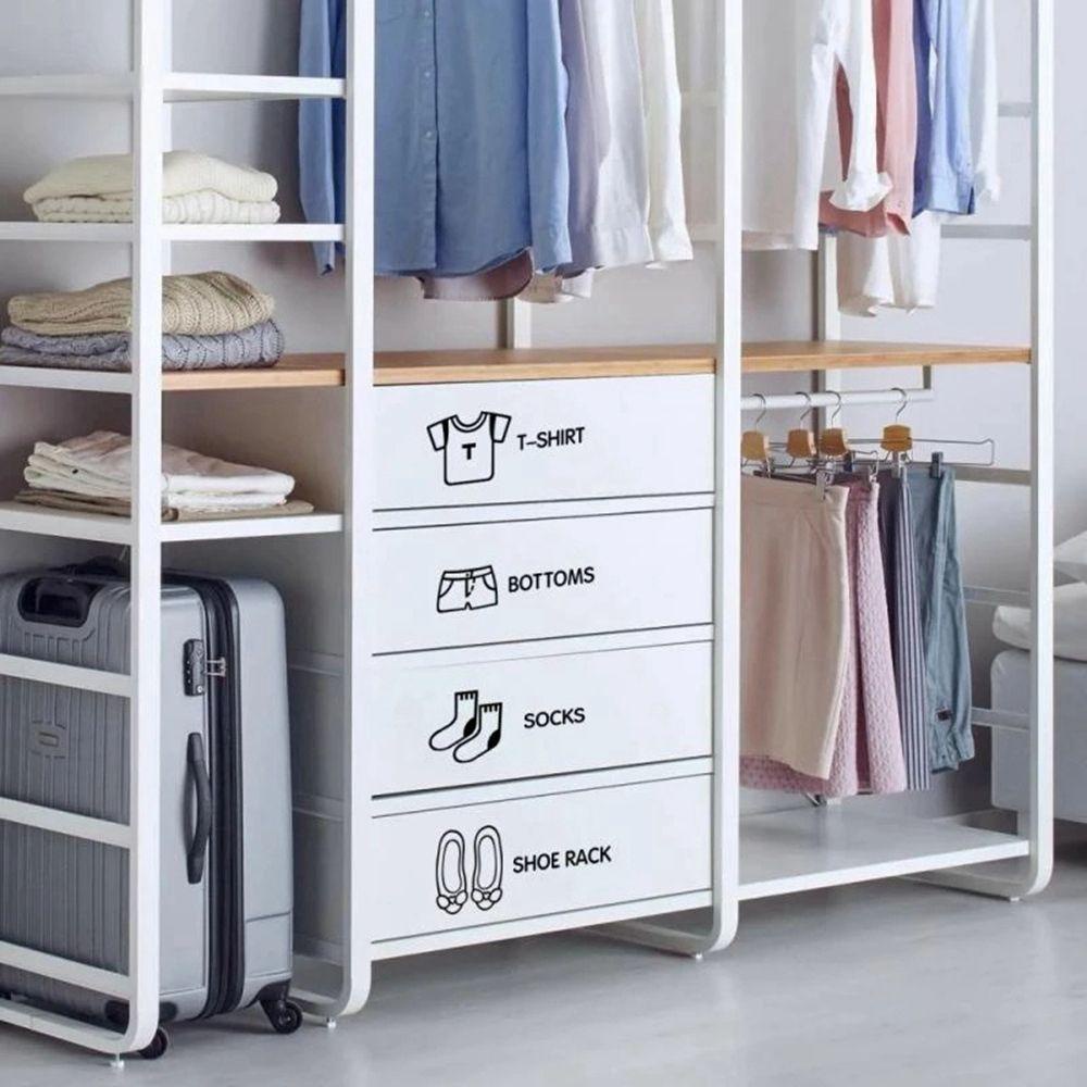 Lloyd Miếng Dán Phân Loại Quần Áo / Phân Loại Dán Tường Cá Tính Có Thể Tháo Rời Trang Trí Phòng Khách