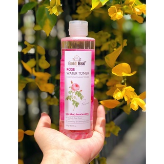 Nước hoa hồng gold bee ✔️ freeship ✔️cân bằng ẩm hoa hồng - rau má