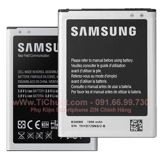 Pin Galaxy S4 Mini B500BE 1900mAh ZIN Chính Hãng